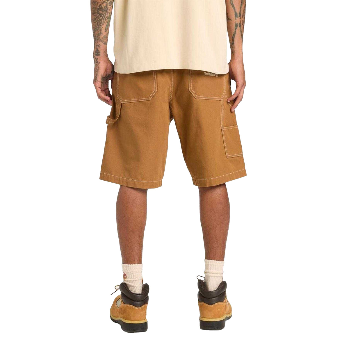 Golden Wheat - Pack Shot - Timberland Mens Carpenter Denim Shorts
