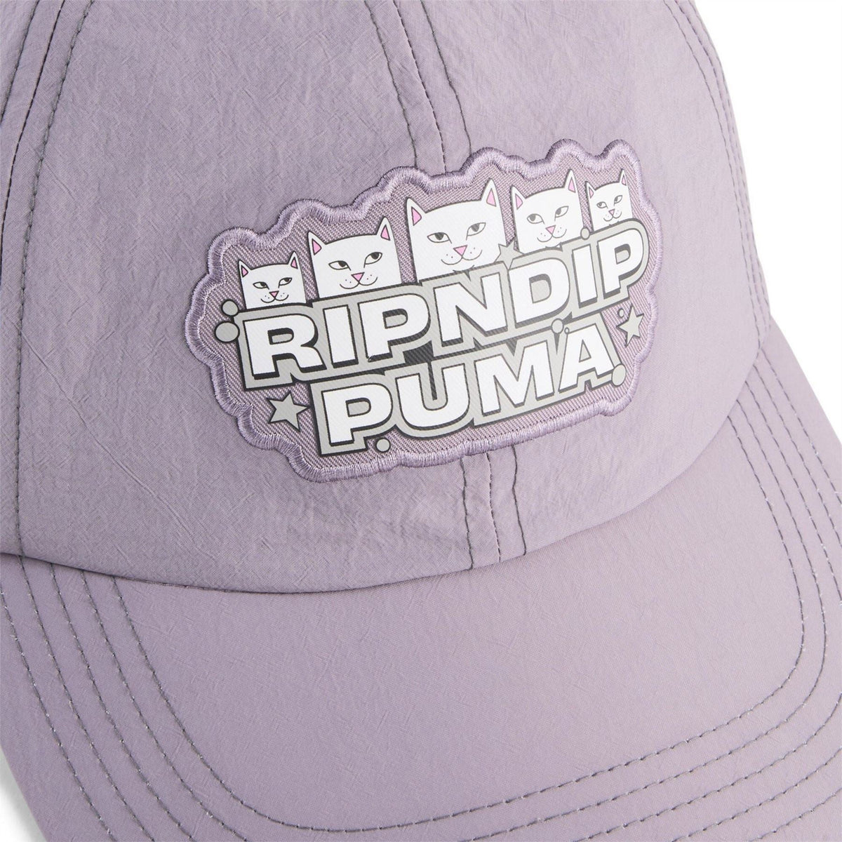 Plum Jam - Side - Puma Mens Ripndip Embroidered Patch Baseball Cap