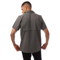 Grey-White - Back - Adidas Mens Tor Polo Shirt