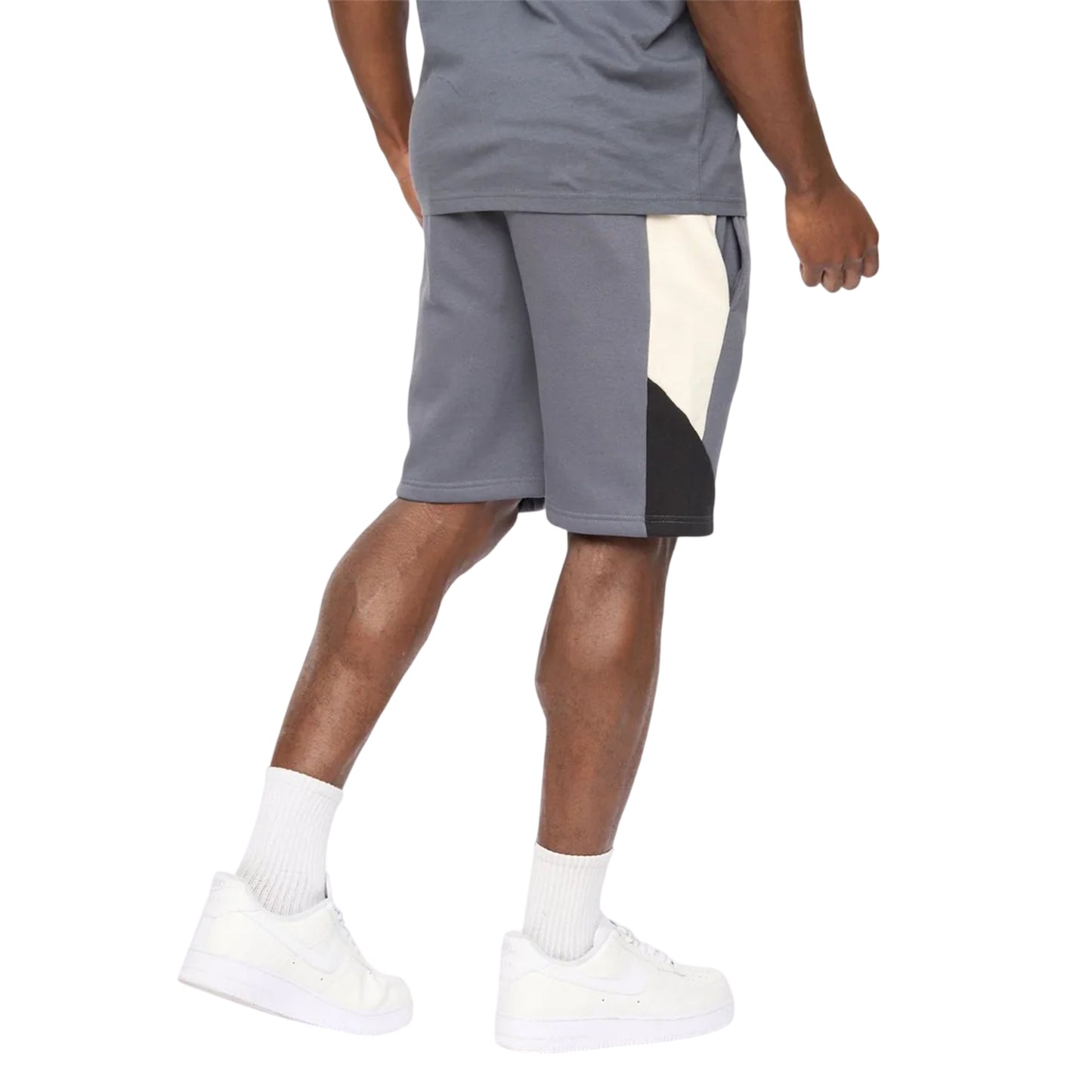 Slate - Lifestyle - Crosshatch Mens Castlebay Sweat Shorts