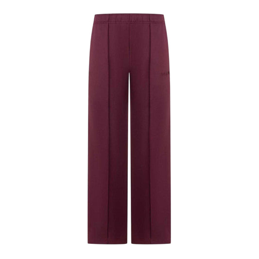 Dark Cherry - Front - USA Pro Womens-Ladies Pro Regular Tracksuit Bottoms