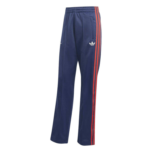 Indigo Blue - Front - Adidas Womens-Ladies Arsenal FC Relaxed Fit Tracksuit Bottoms