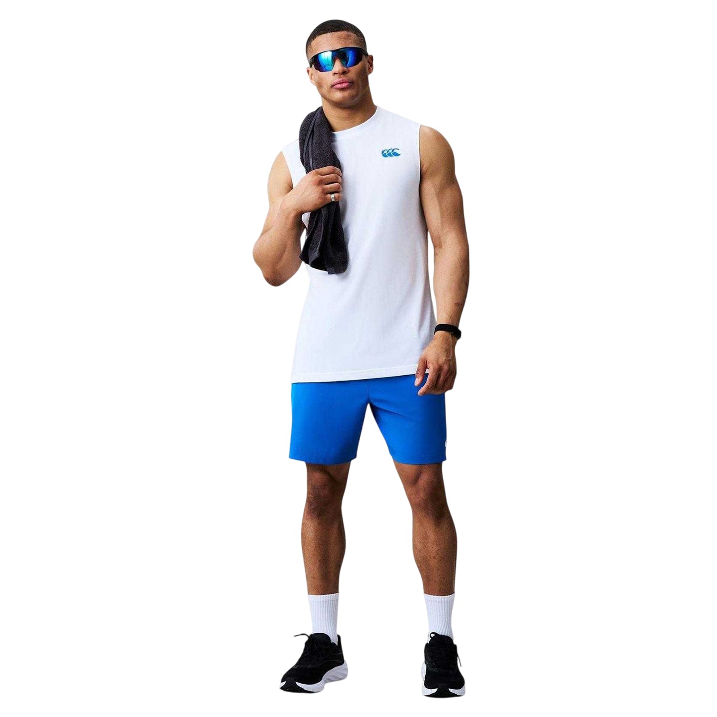 Bright White - Lifestyle - Canterbury Mens Tempo+ Tank Top