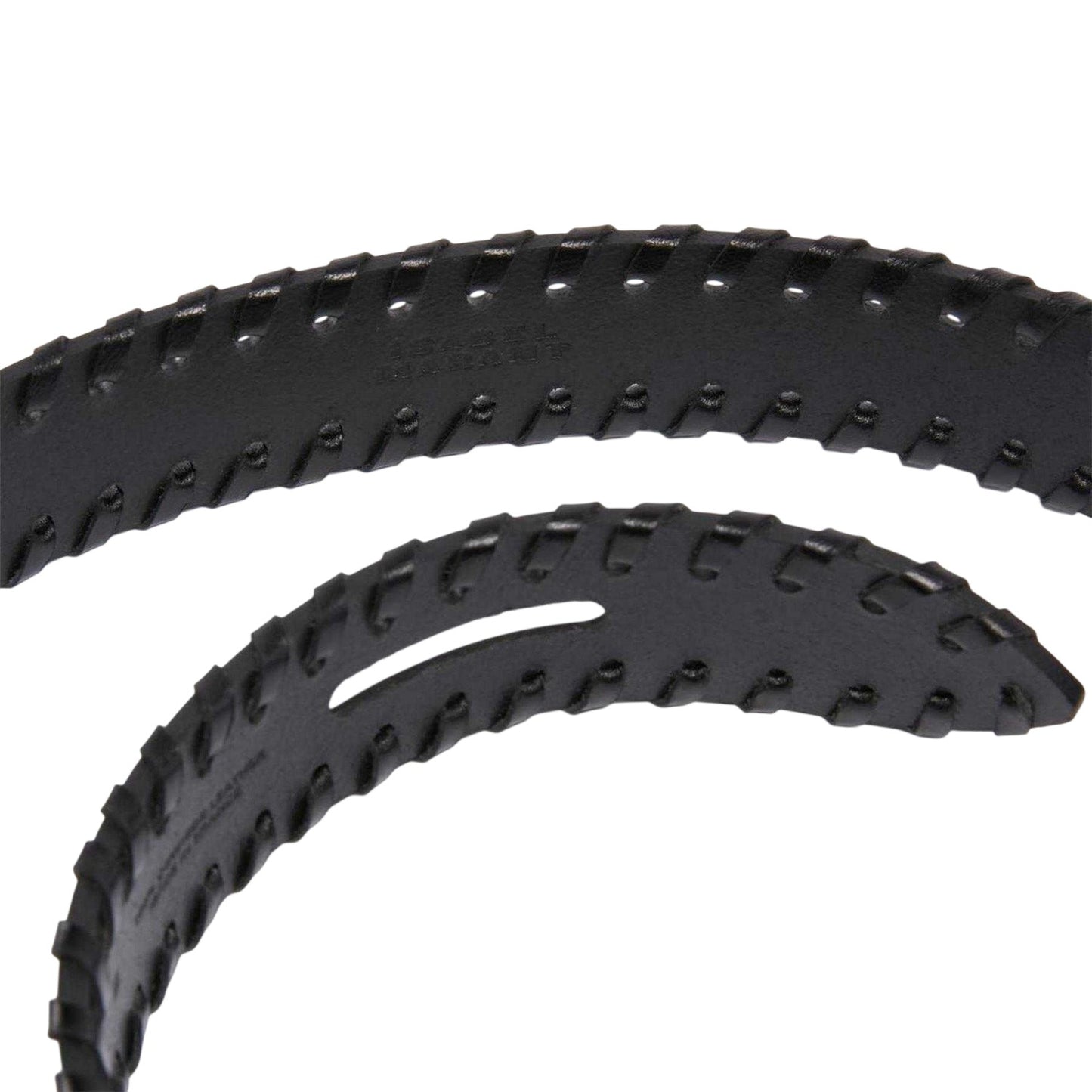 Black - Side - Isabel Marant Womens-Ladies Lecce Leather Belt