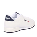 White-Navy - Side - Reebok Mens NPC II SYN Trainers