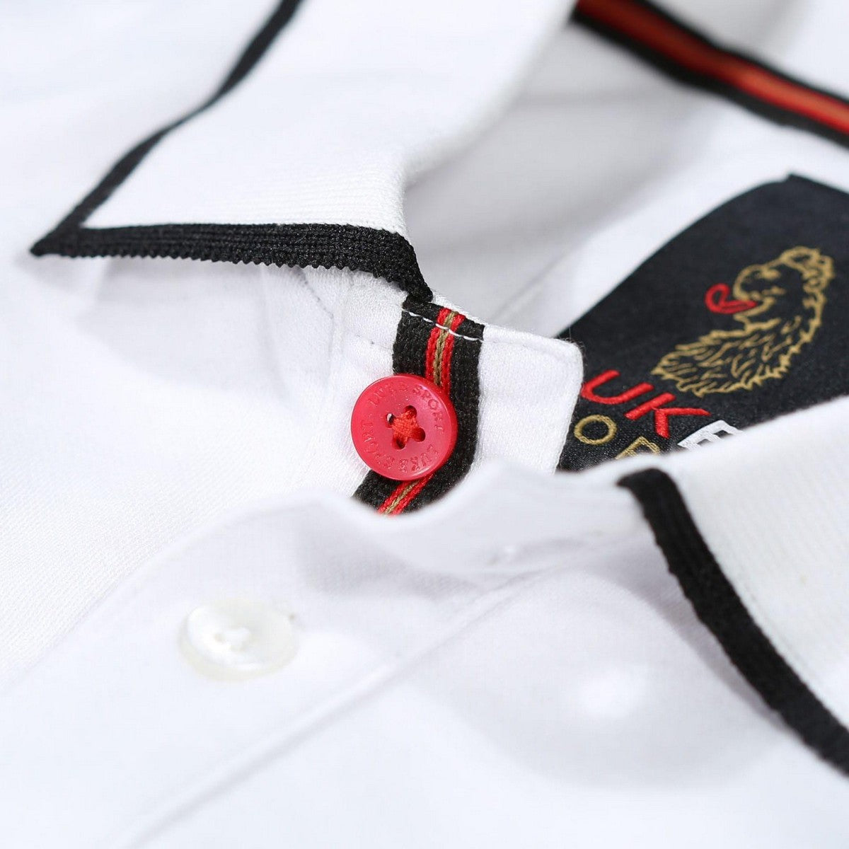 White - Lifestyle - Luke 1977 Mens Meadtastic Sport Polo Shirt