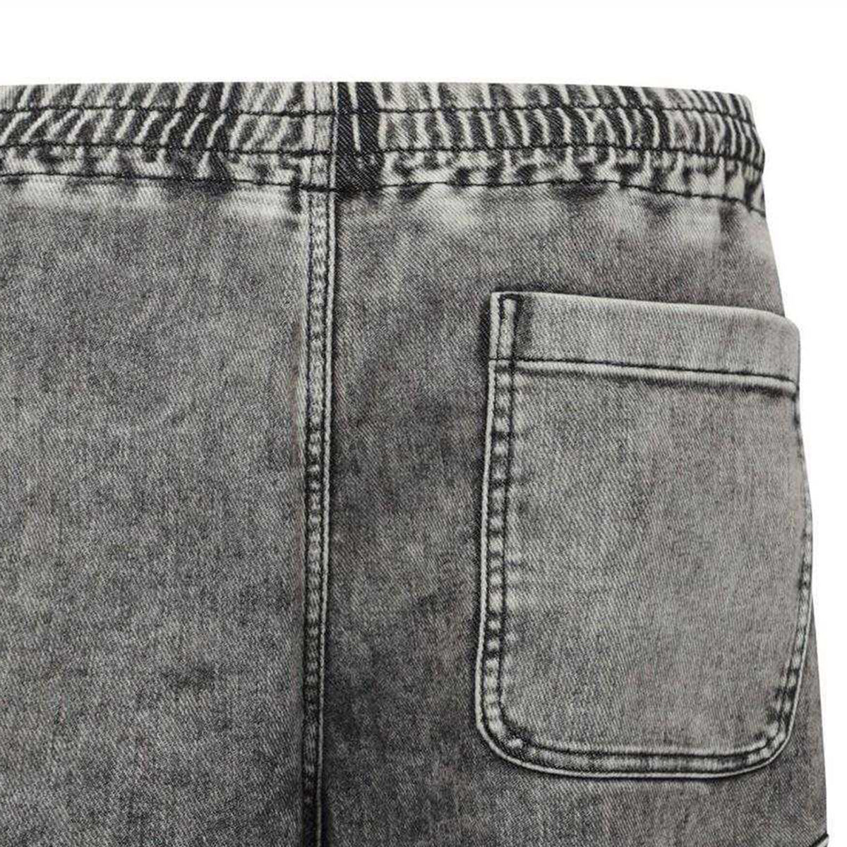Black-Grey - Lifestyle - Diesel Mens Enny Denim Shorts