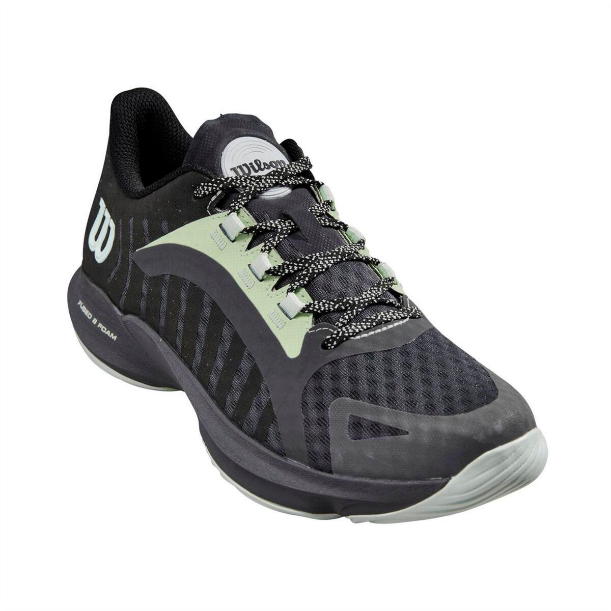 Black-Ebony - Pack Shot - Wilson Womens-Ladies Hurakn Pro Trainers