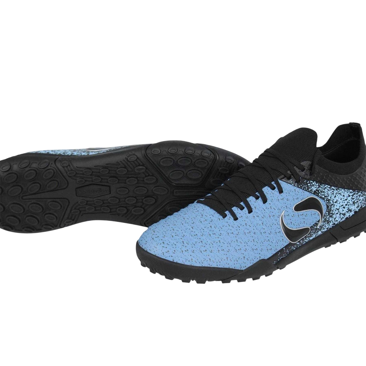 Black-Blue - Lifestyle - Sondico Mens Blaze Astro Turf Trainers