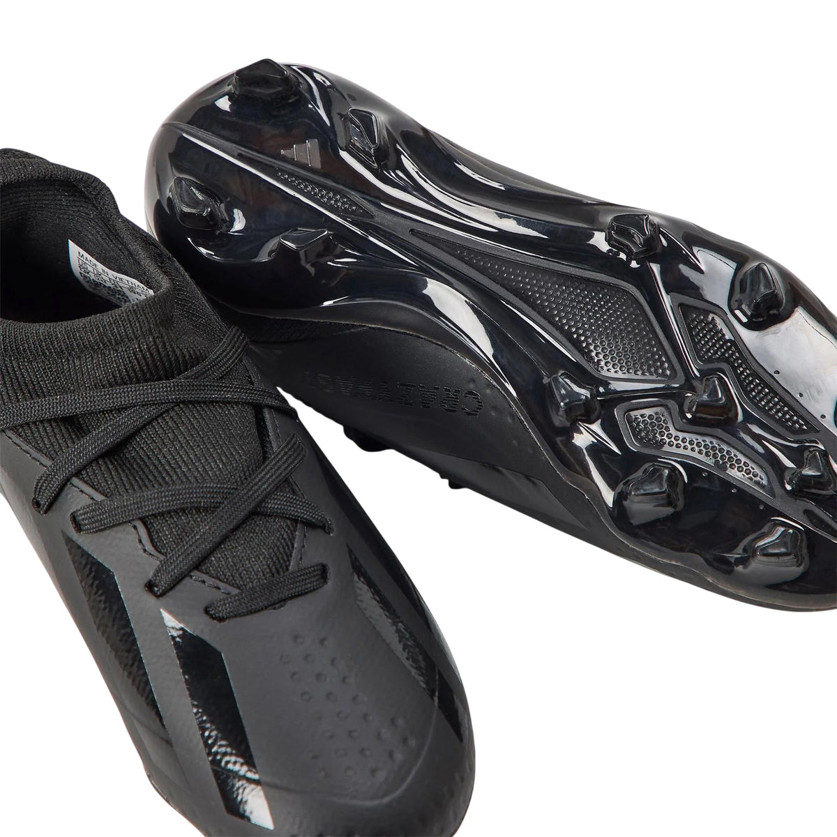 Black - Lifestyle - Adidas Childrens-Kids X Crazyfast.3 Firm Ground Football Boots