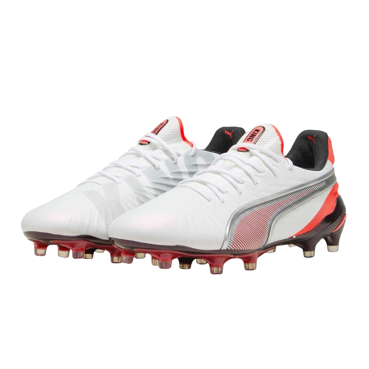 White-Silver - Lifestyle - Puma Mens King Ultimate Firm Ground Football Boots