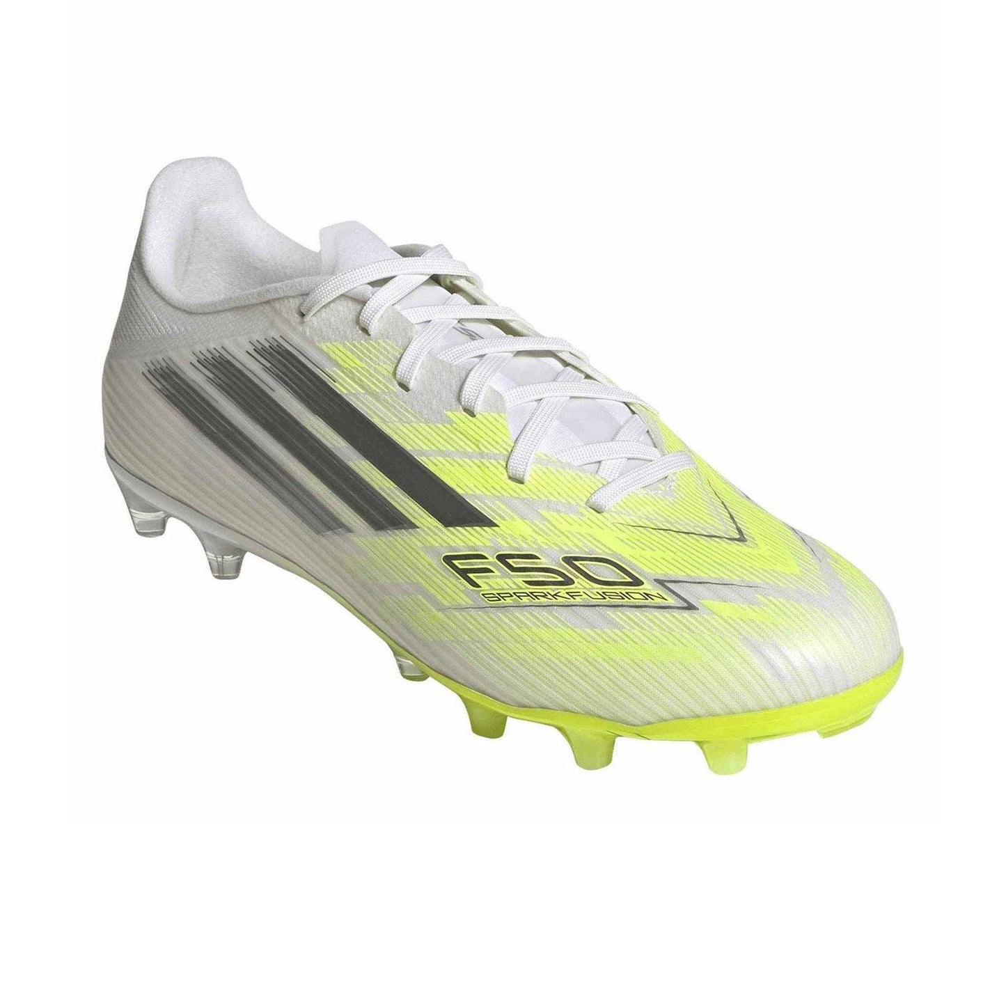 White-Iron - Pack Shot - Adidas Mens F50 Sparkfusion Football Boots