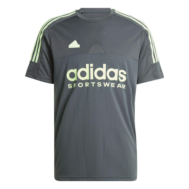Grey - Front - Adidas Mens Tiro T-Shirt