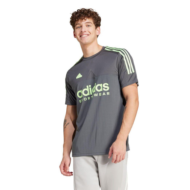 Grey - Lifestyle - Adidas Mens Tiro T-Shirt