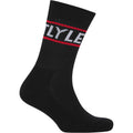 Black - Lifestyle - Lyle & Scott Mens Logo Sport Socks (Pack of 3)