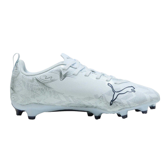 Ice Blue - Front - Puma Childrens-Kids Ultra 5 Play Firm Ground Football Boots