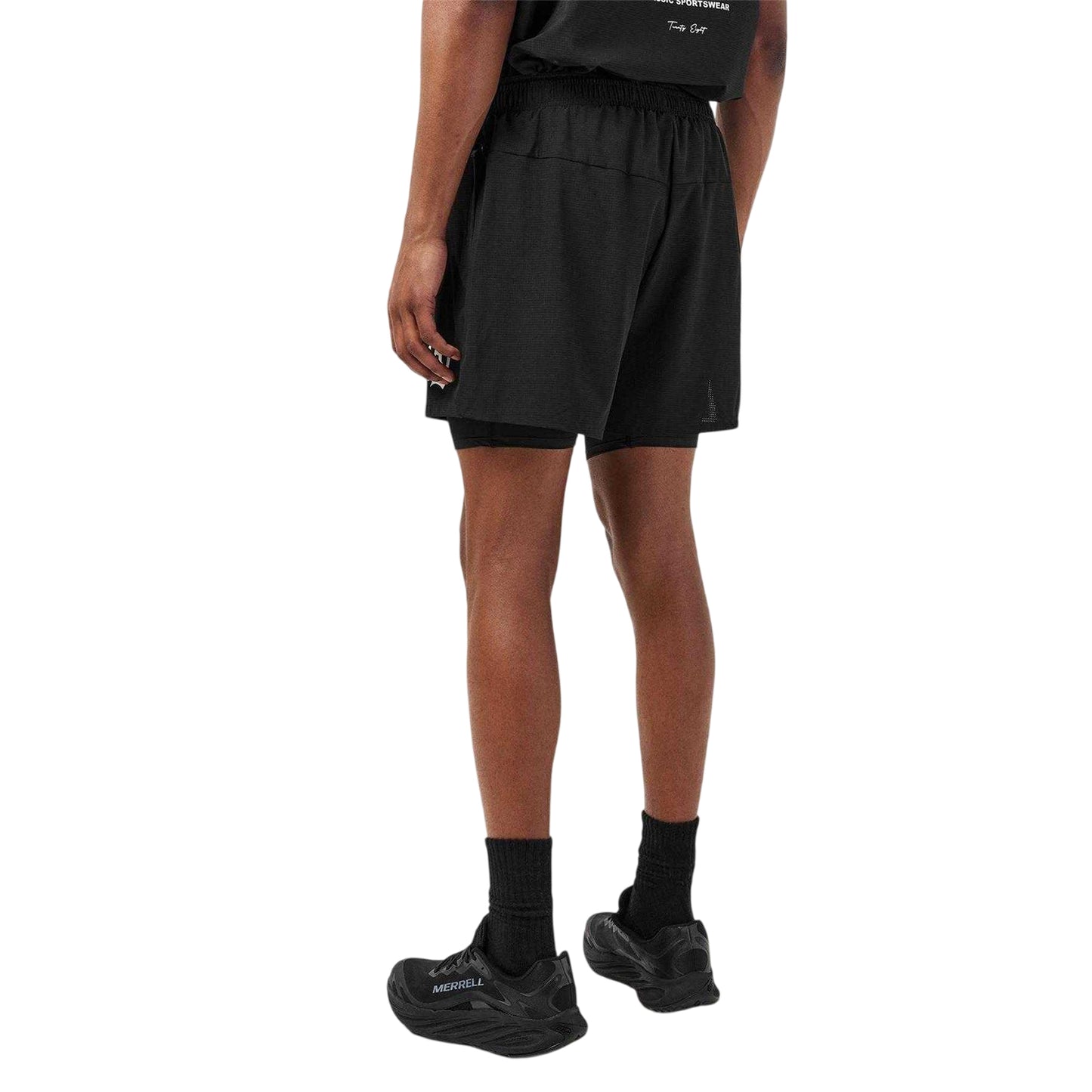 Black - Lifestyle - 28 Club Mens Performance Shorts
