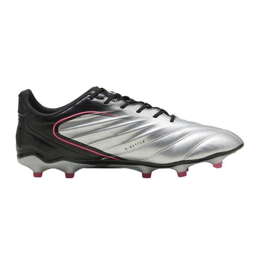 Silver - Front - Puma Mens King Pro Firm Ground Football Boots