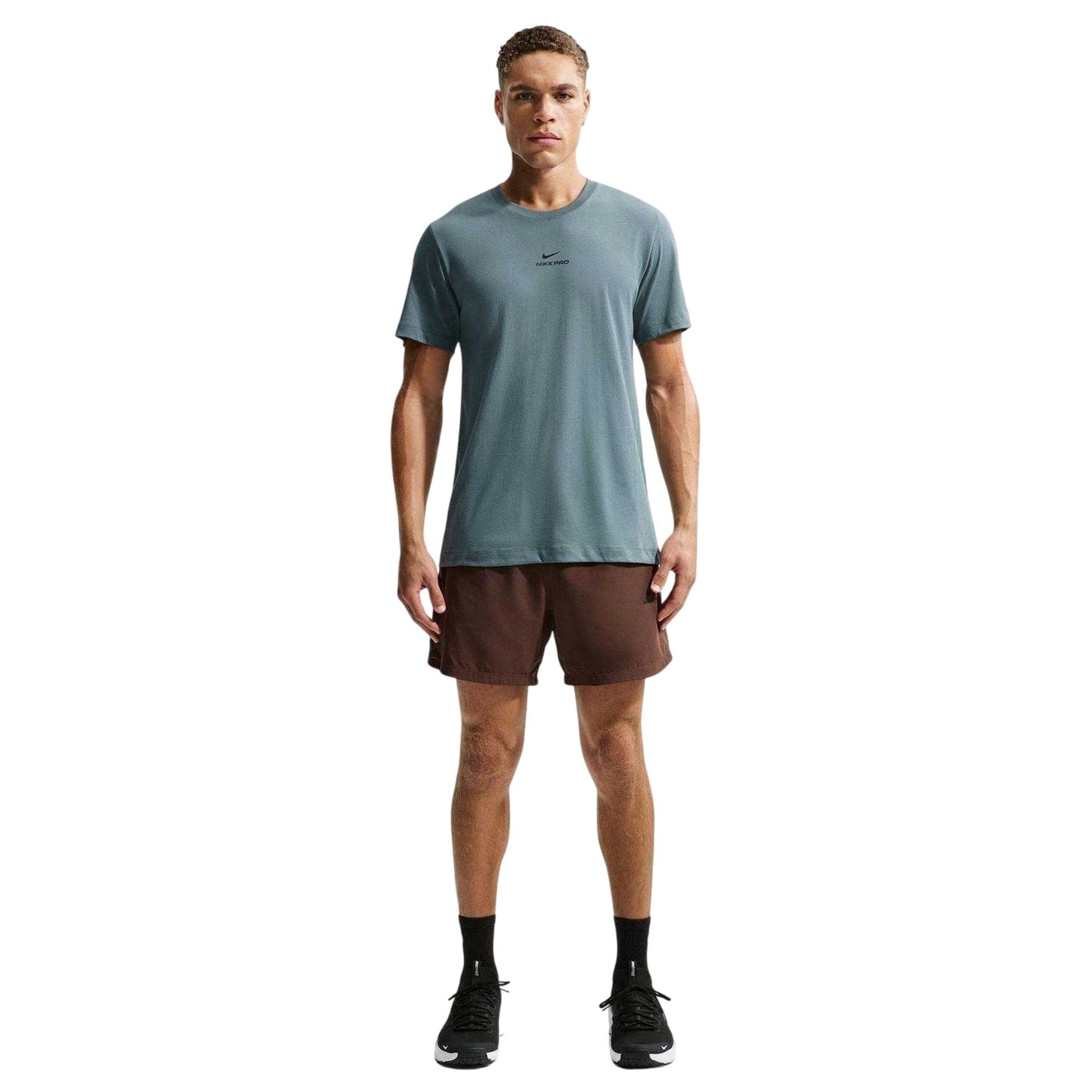 Slate Grey - Pack Shot - Nike Mens Performance Athletic T-Shirt