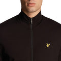 Black - Side - Lyle & Scott Mens Logo Track Jacket