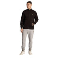 Black - Pack Shot - Lyle & Scott Mens Logo Track Jacket