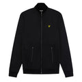 Black - Front - Lyle & Scott Mens Logo Track Jacket