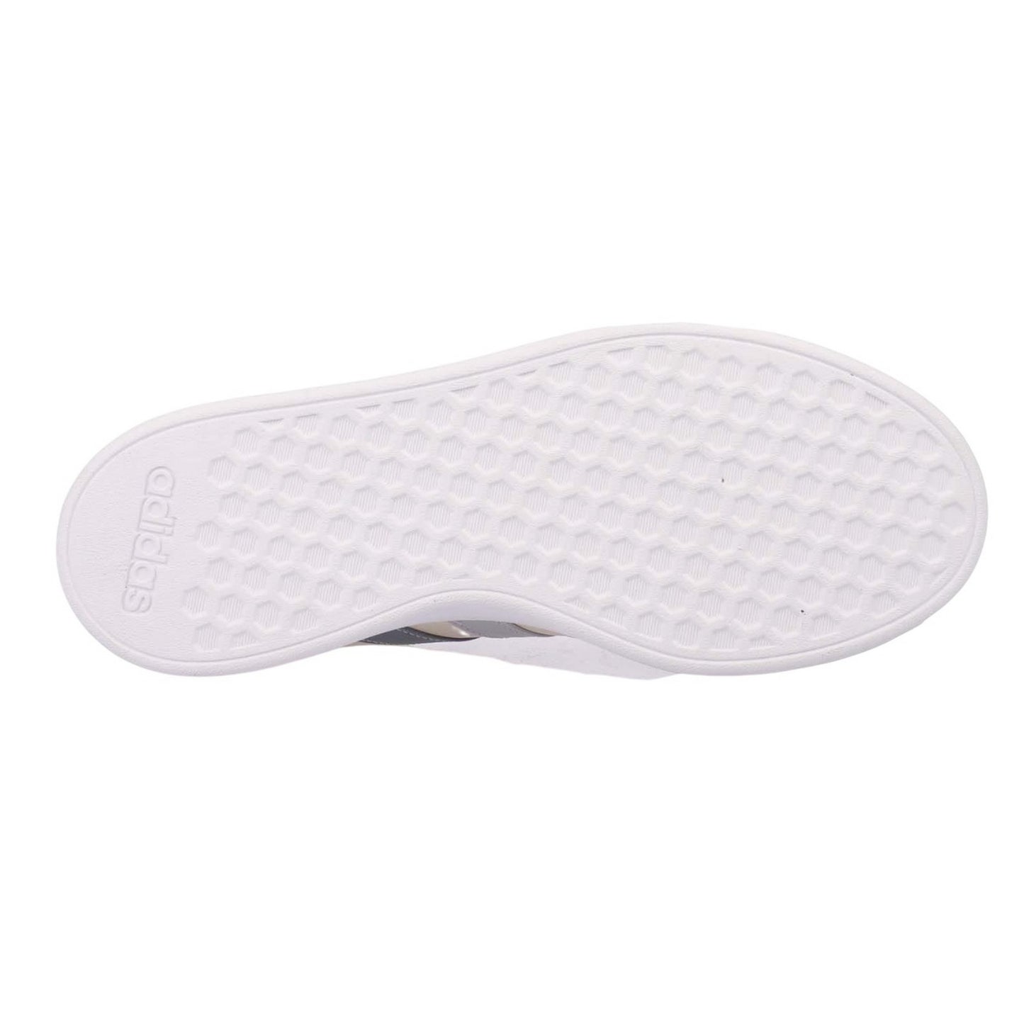 White - Close up - Adidas Unisex Adult Grand Court Base 2.0 Trainers