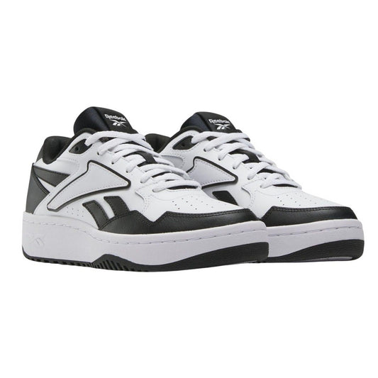 White-Black - Front - Reebok Childrens-Kids ATR Chill Leather Trainers