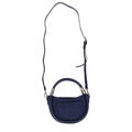 Blue - Back - Dune London Mini Shoulder Bag