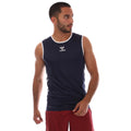 Navy - Front - Hummel Mens Core XK Sleeveless Basketball Jersey