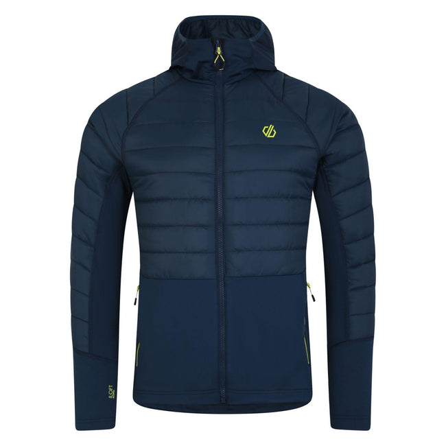 Blue - Front - Dare 2B Mens Descending Hybrid Jacket