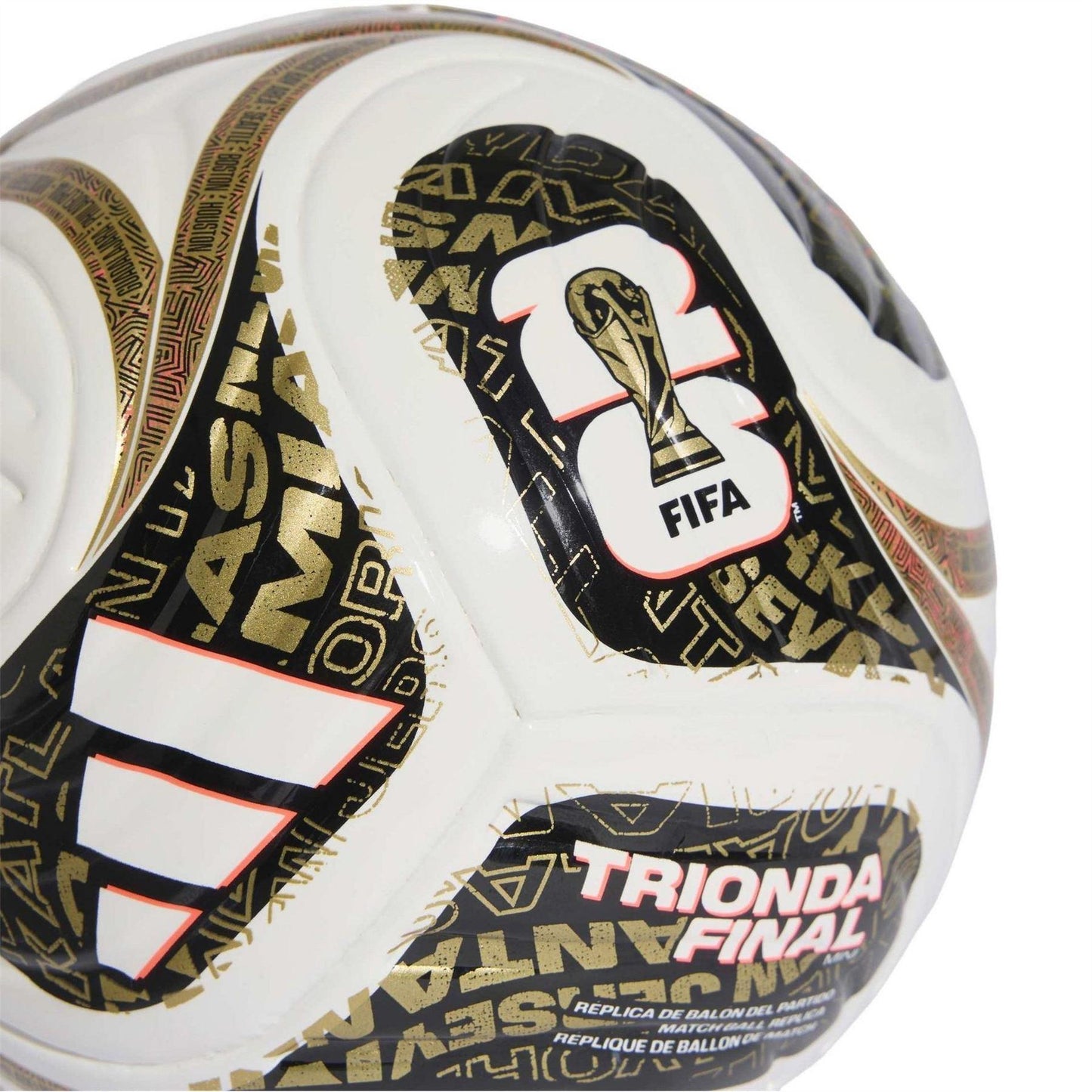White-Gold - Lifestyle - Adidas Trionda 26 Mini Football