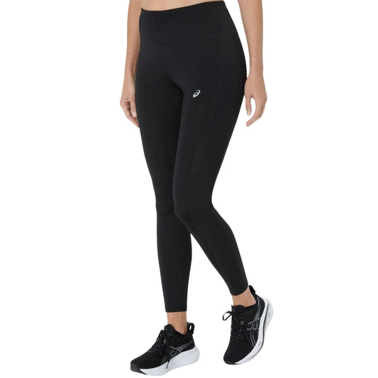 Black - Front - Asics Womens-Ladies Core Running Leggings