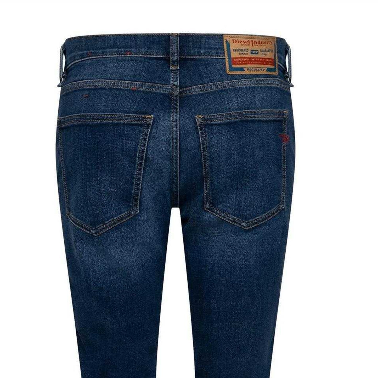 Blue Denim - Lifestyle - Diesel Mens 2019 D-Strukt Denim Slim Jeans
