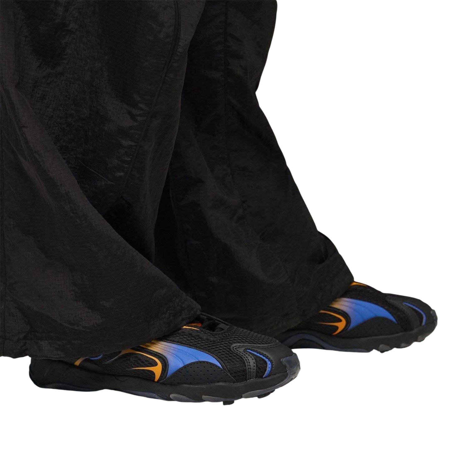 Black-Orange - Lifestyle - Puma Childrens-Kids Inhale Mesh Low Trainers