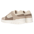 White-Beige - Back - Crosshatch Mens Crepstar Trainers