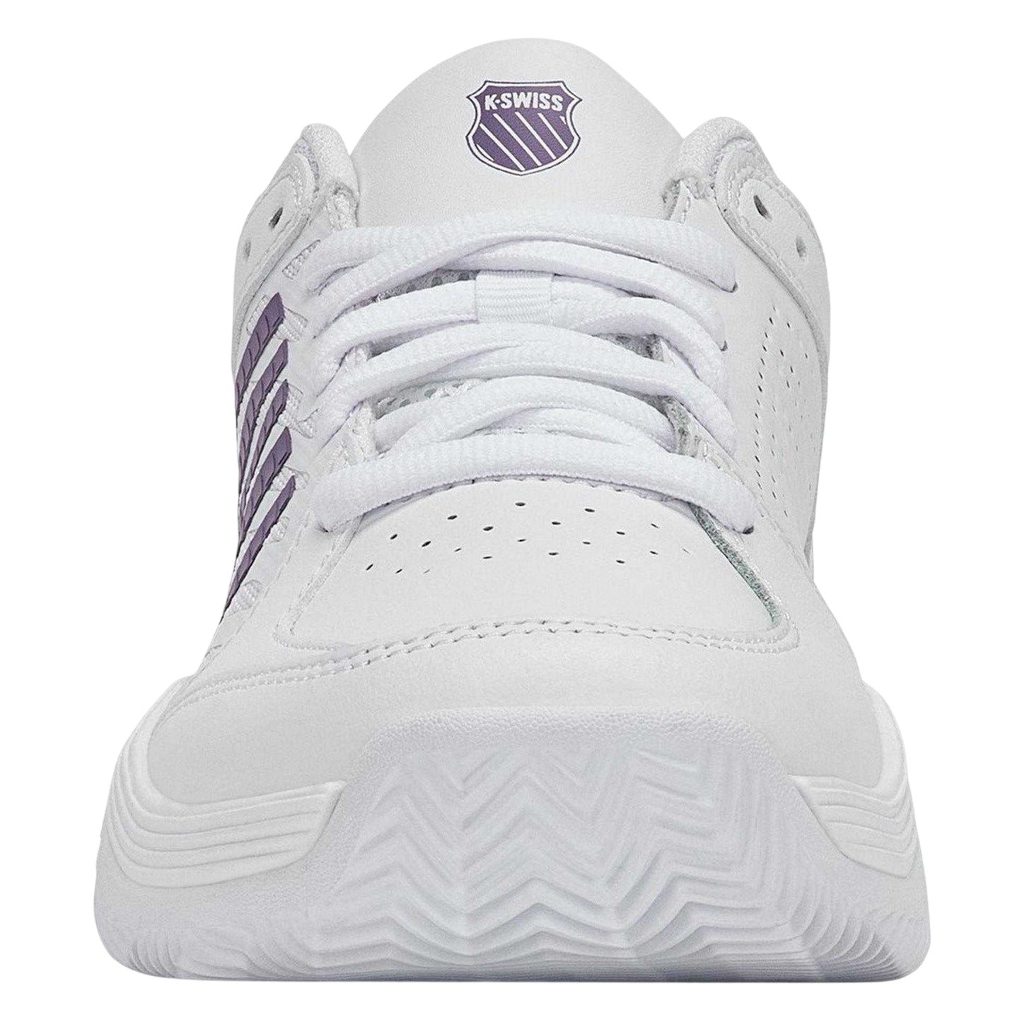 White-Purple - Lifestyle - K-Swiss Mens Express 2 Tennis Shoes