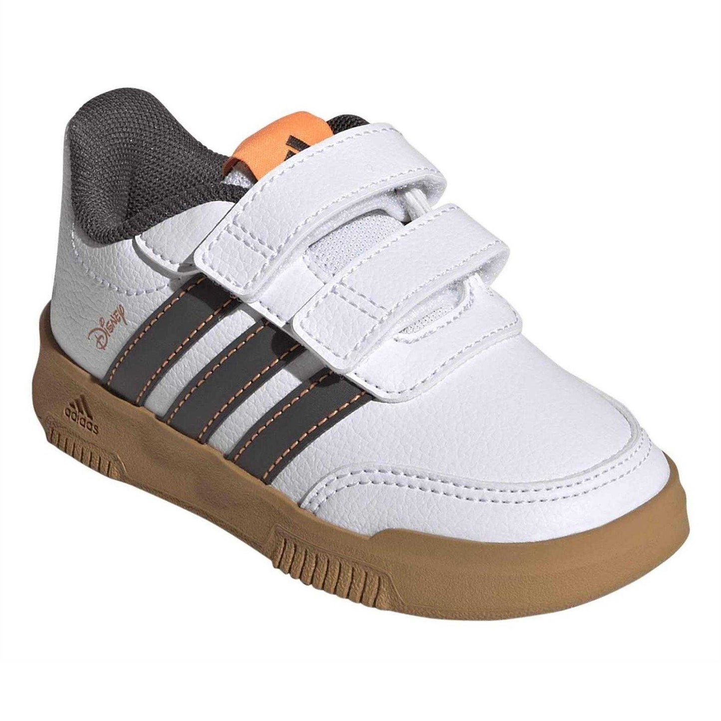 White-Black - Pack Shot - Adidas Childrens-Kids Tensaur Zootopia 2 Trainers