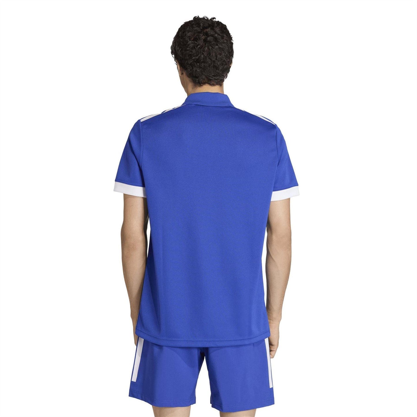 Light Blue - Pack Shot - Adidas Unisex Adult France FFR Rugby Polo Shirt