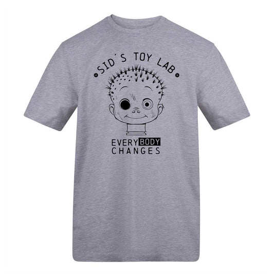White - Front - Toy Story Unisex Adult Sid´s Toy Lab Graphic Print T-Shirt