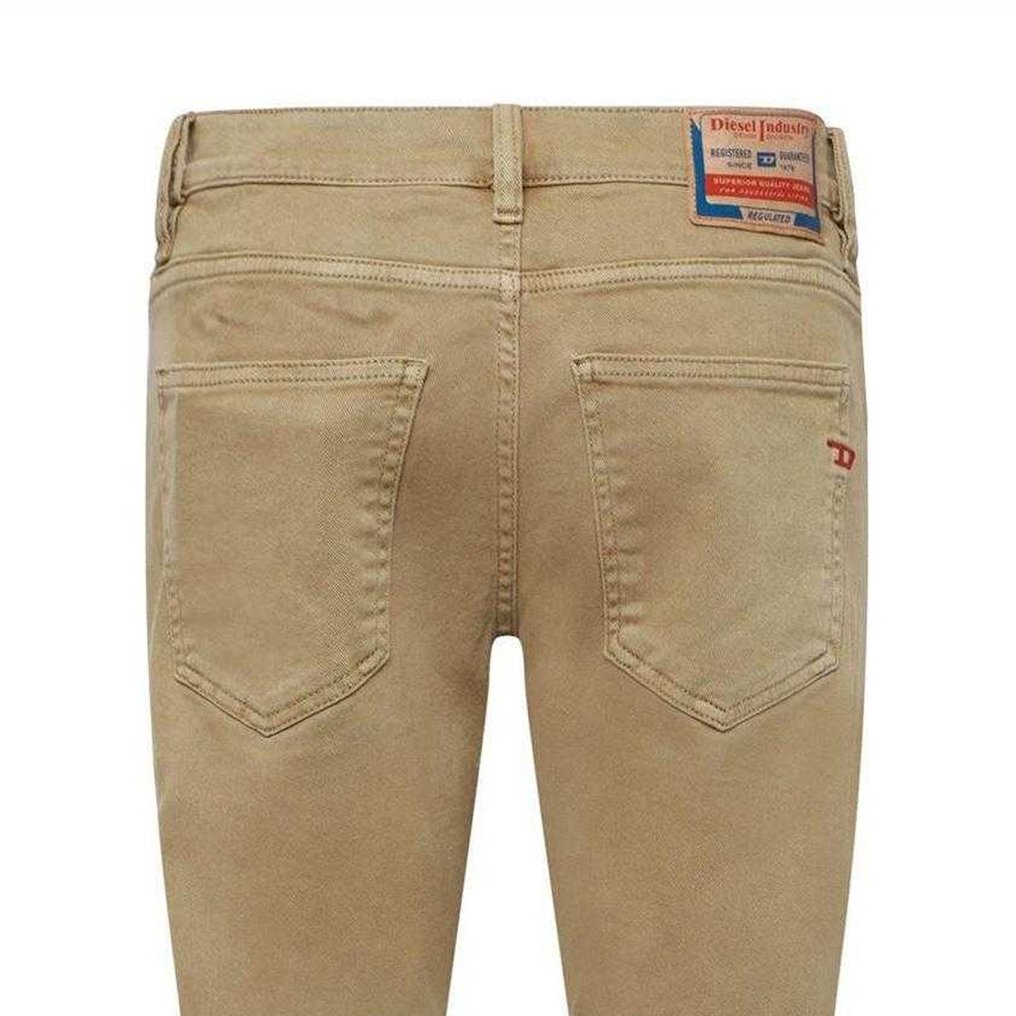 Khaki - Lifestyle - Diesel Mens 2019 D-Strukt Denim Slim Jeans