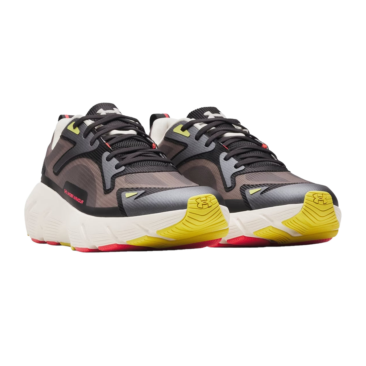 Black - Pack Shot - Under Armour Womens-Ladies Aura Abstract Shoes
