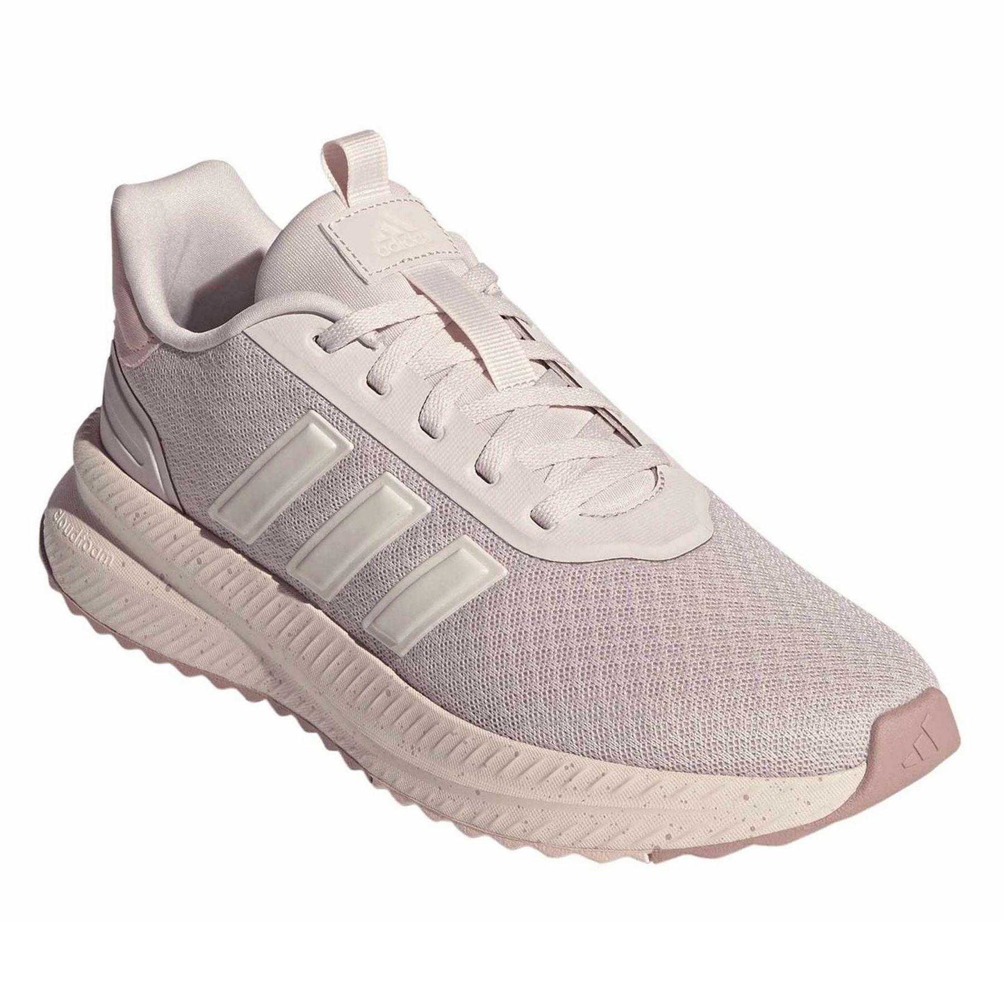 Putty-Mauve-Wonder Mauve - Pack Shot - Adidas Womens-Ladies X_PLR Mesh Flat Trainers