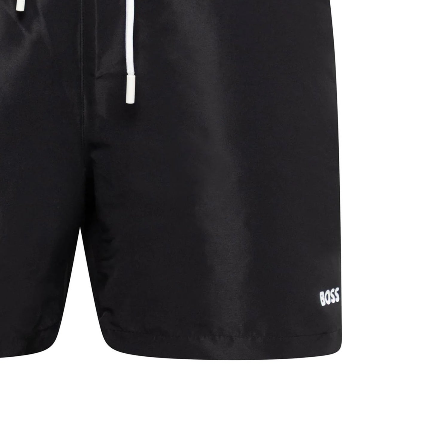 Black - Lifestyle - Boss Mens Taped Swimming Trunks