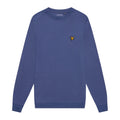 Blue - Front - Lyle & Scott Mens Fly Fleece Crew Neck Sweatshirt