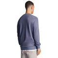 Blue - Back - Lyle & Scott Mens Fly Fleece Crew Neck Sweatshirt