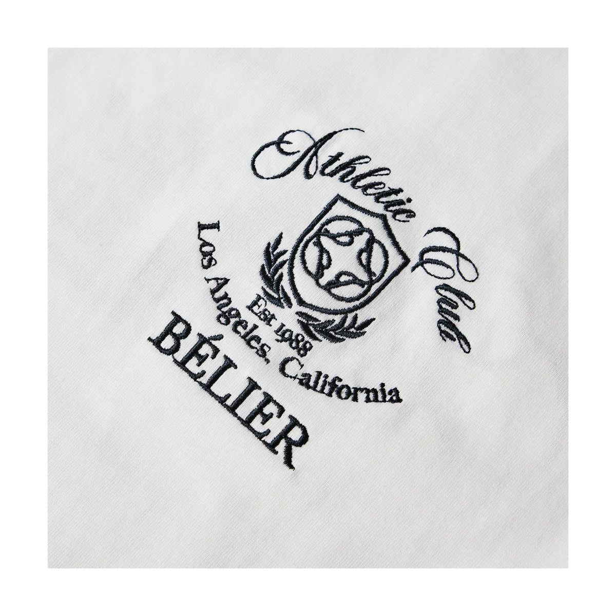 White - Side - Belier Mens Printed Athletic T-Shirt