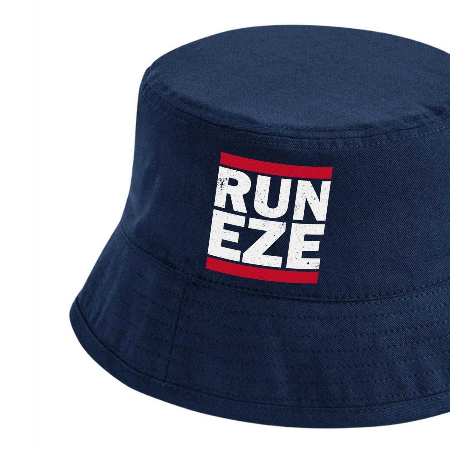 Blue - Side - Sport Direct Run Eze England Bucket Hat