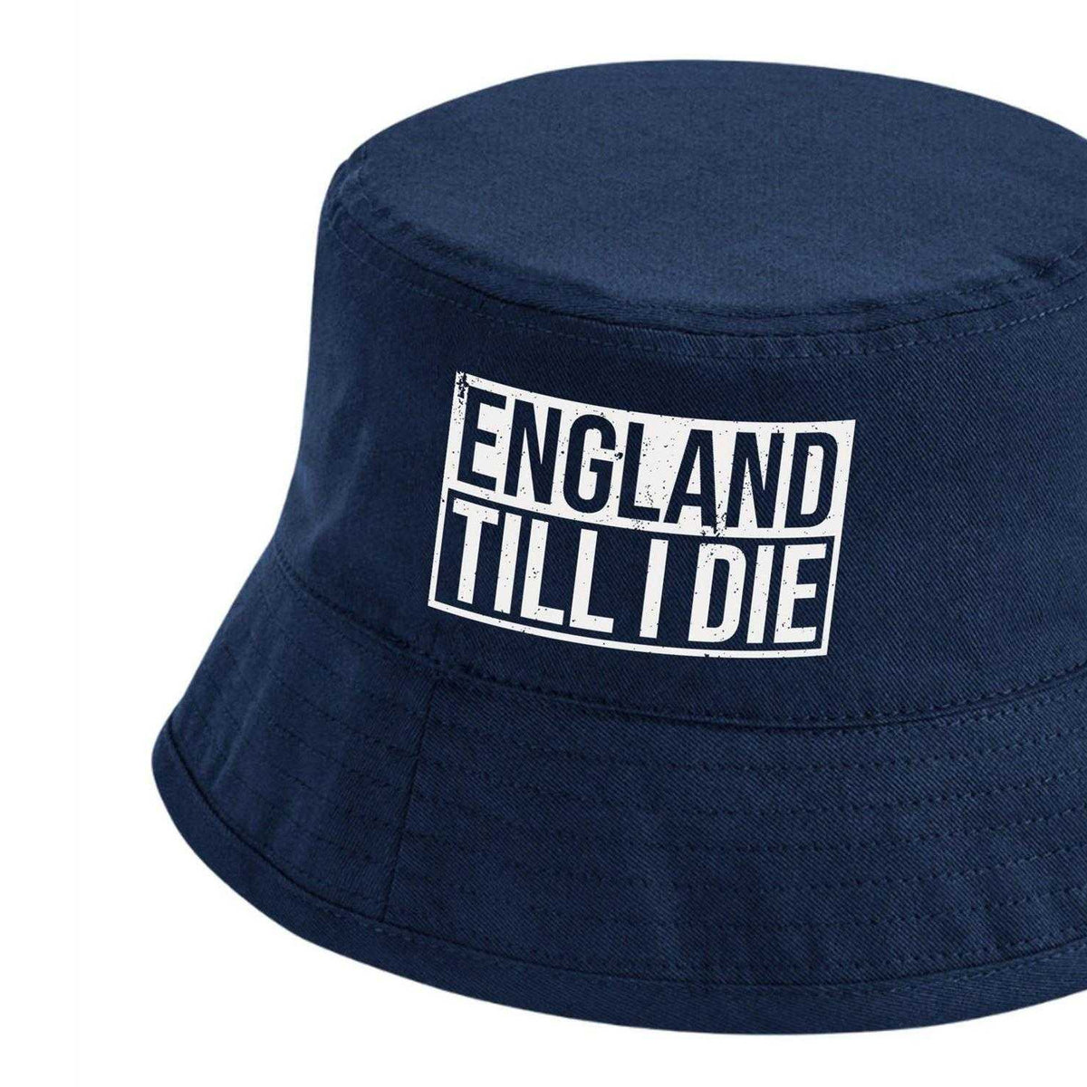 Blue - Side - Sport Direct England Till I Die Bucket Hat