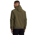 Olive - Back - Lyle & Scott Mens Embroidered Logo Soft Shell Jacket
